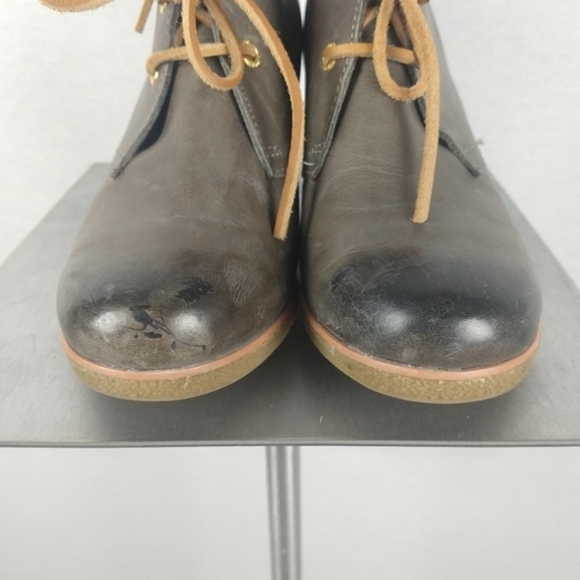 Sperry Harlow Burnished leather Wedge bootie - Picture 5 of 10